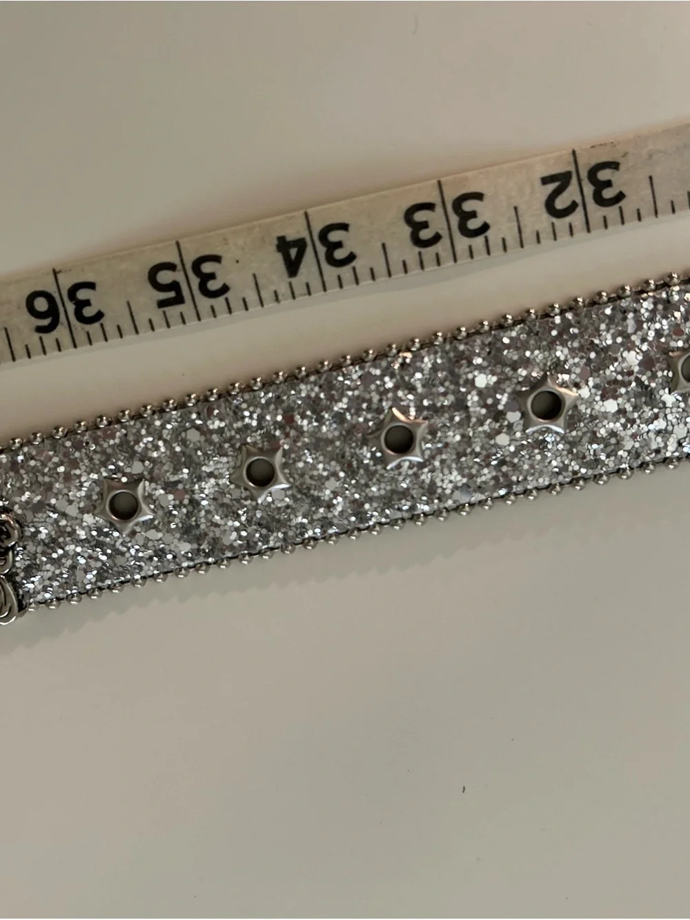 Sparkling Belt – Silver Belt Buckle